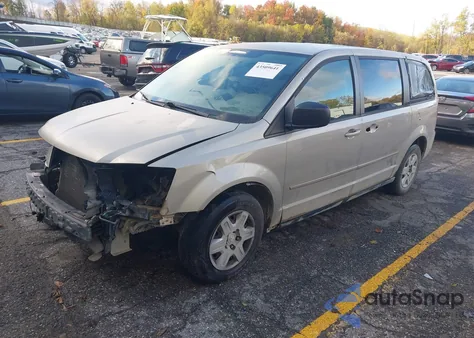 2009 Dodge Grand Caravan Se z USA, uszkodzony, nr VIN 2D8HN44E29R659025